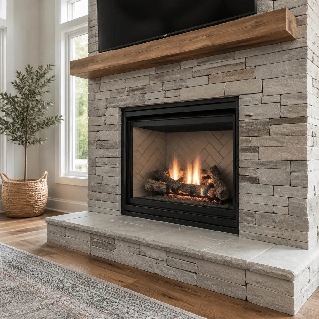 Gas fireplace service